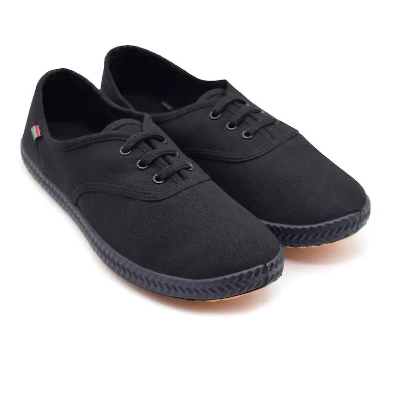 Tomcat Canvas Shoes - Black (37-42) Simple Look