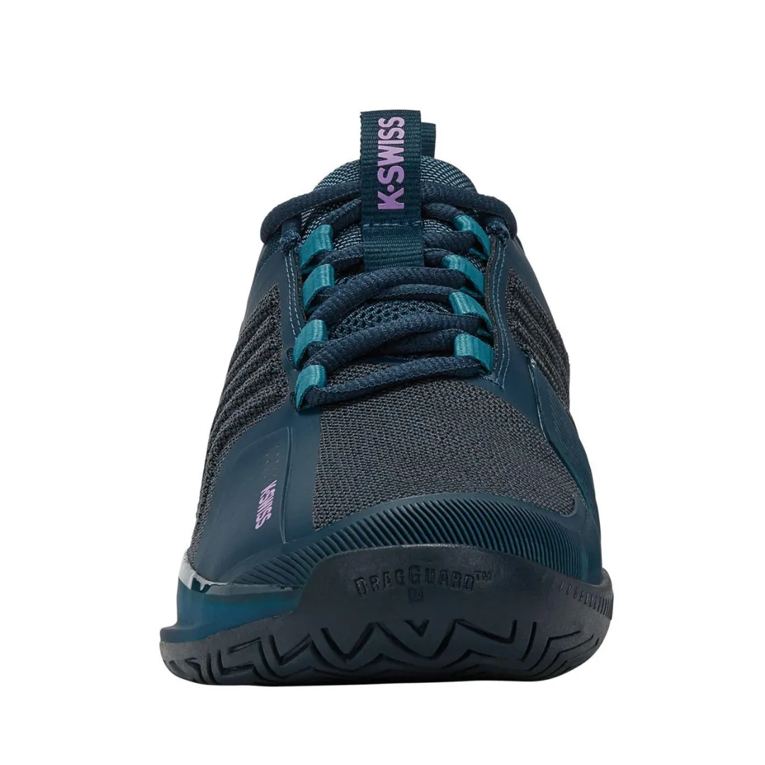 Motion Wear Hybrid style K Swiss Ultrashot 3 AC Men Tennis Shoes - Reflecting/Blue/Amethyst