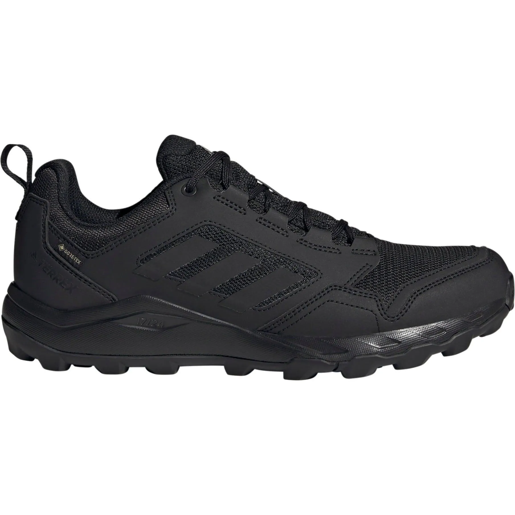 Comfort Tech Dynamic Push adidas Terrex Tracerocker 2 GORE-TEX Mens Trail Running Shoes - Black