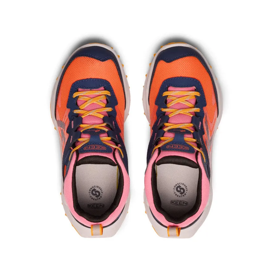 Big Kids' Zionic Waterproof Boot  |  Naval Academy/Nasturtium Minimal Support Impact Cushion