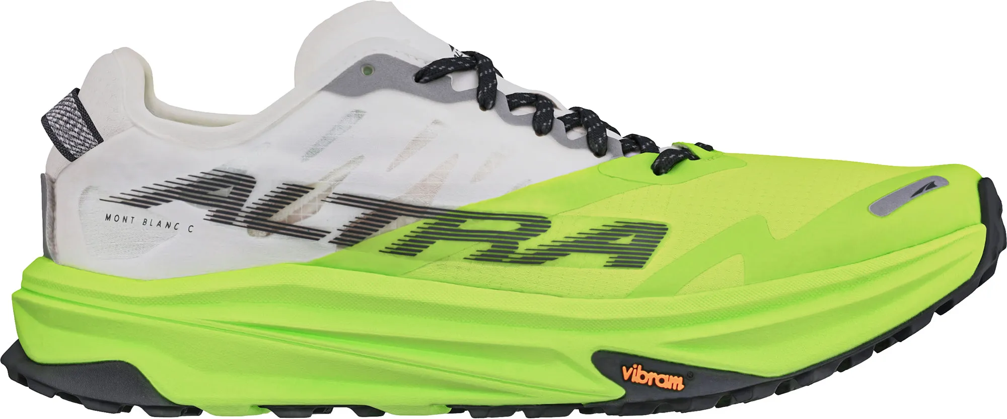 No seams Strength Focus Altra Mont Blanc Carbon Womens Trail Running Shoes - White