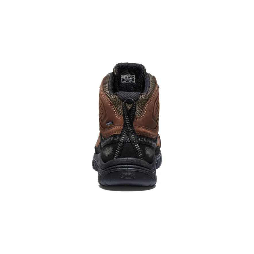 Men's Targhee IV Waterproof Hiking Boot  |  Bison/Black padded sole