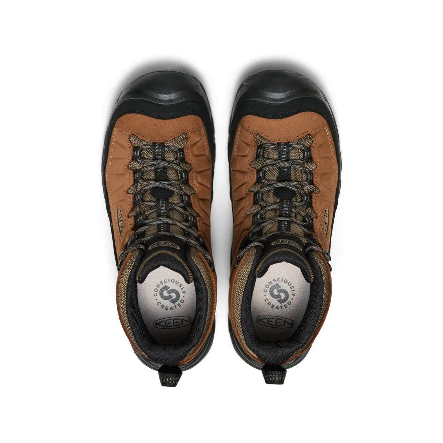 High Intensity Padded Comfort Men's Targhee IV Waterproof Hiking Boot  |  Bison/Black