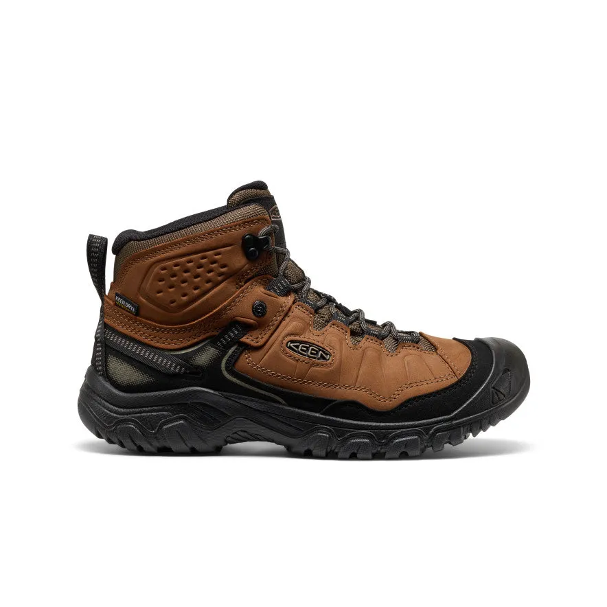 Men's Targhee IV Waterproof Hiking Boot  |  Bison/Black No Pressure Quick Reaction