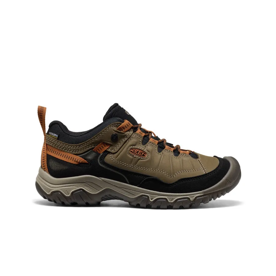 Men's Targhee IV Wide Waterproof Hiking Shoe  |  Sea Turtle/Roasted Pecan Quick Shift Breath Space