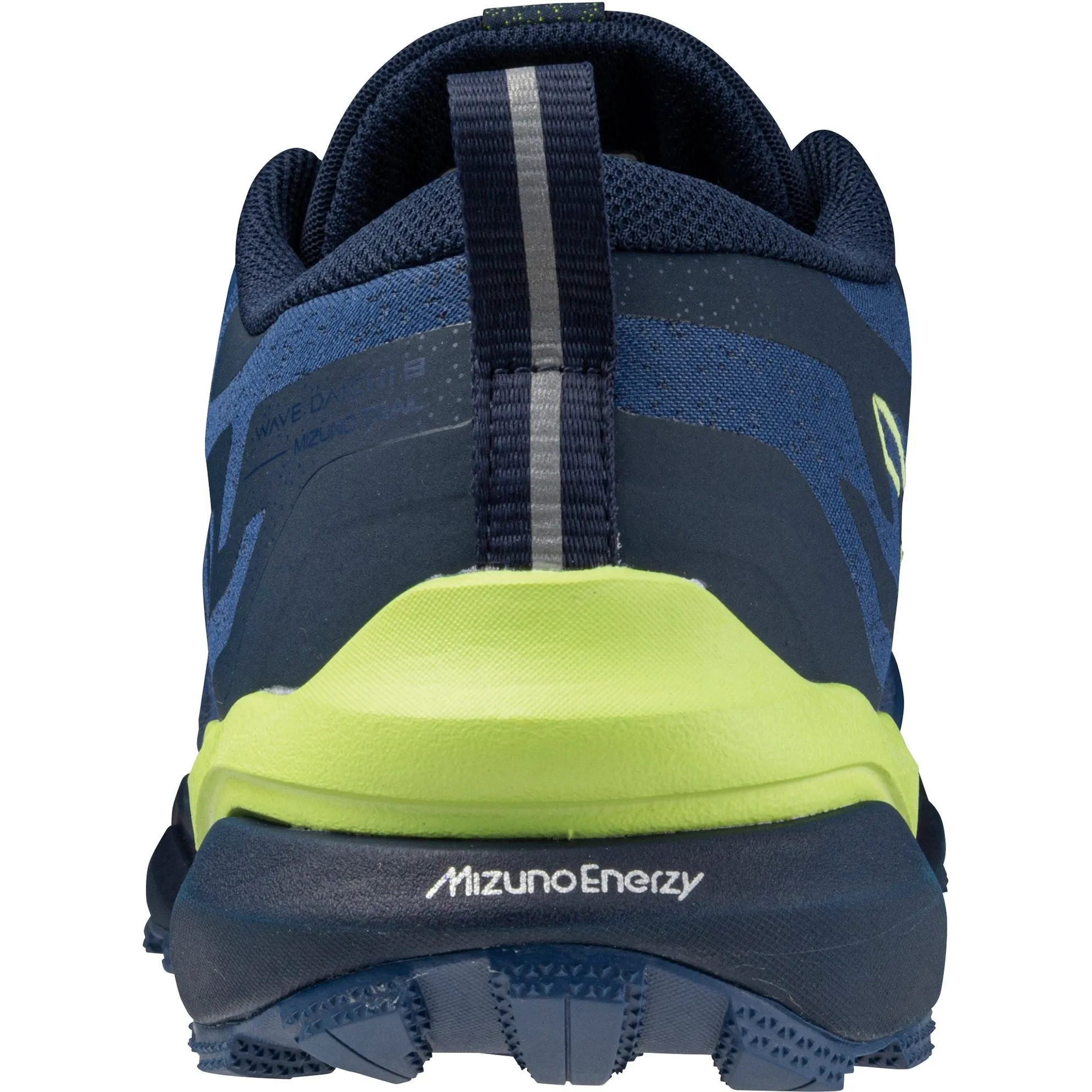 Midfoot containment system promotes stability Mizuno Wave Daichi 8 Mens Trail Running Shoes - Blue