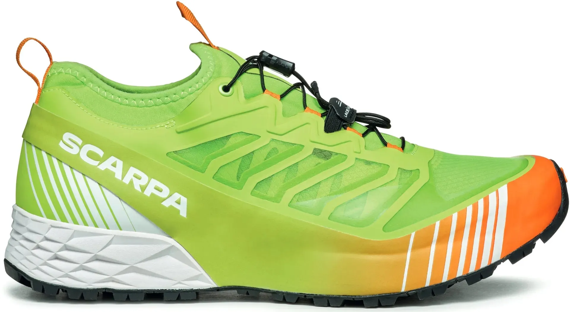 Scarpa Ribelle Run Mens Trail Running Shoes - Green Flexible Traction