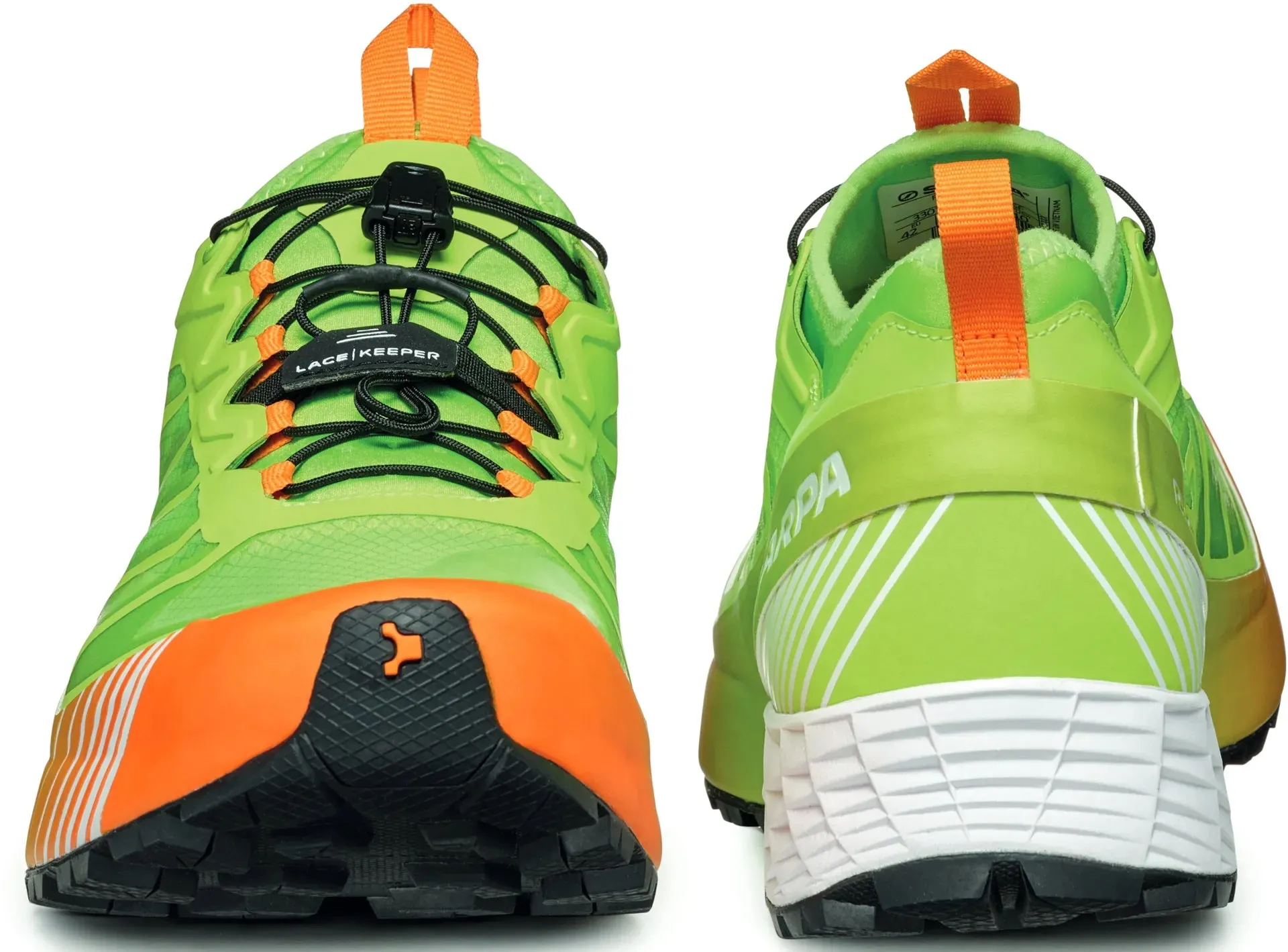 Scarpa Ribelle Run Mens Trail Running Shoes - Green Cushioned Comfort