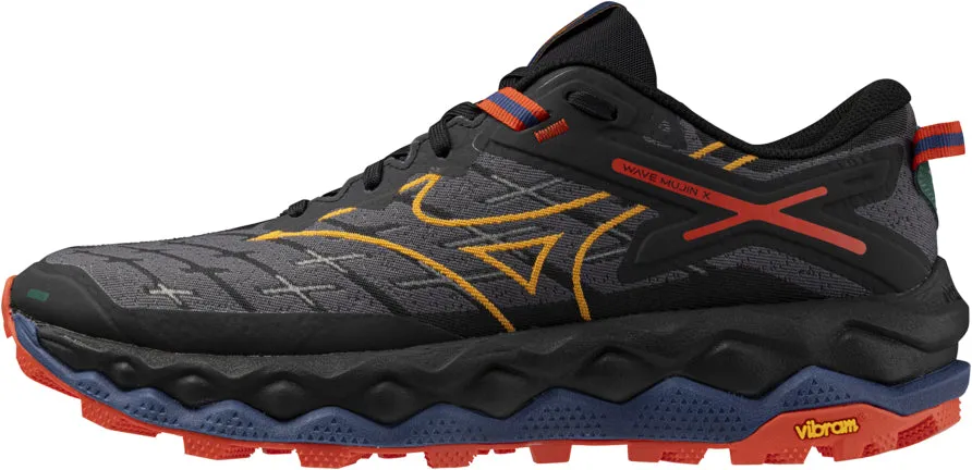 Mizuno Wave Mujin 10 Mens Trail Running Shoes - Black Sweat Control Dynamic Feet