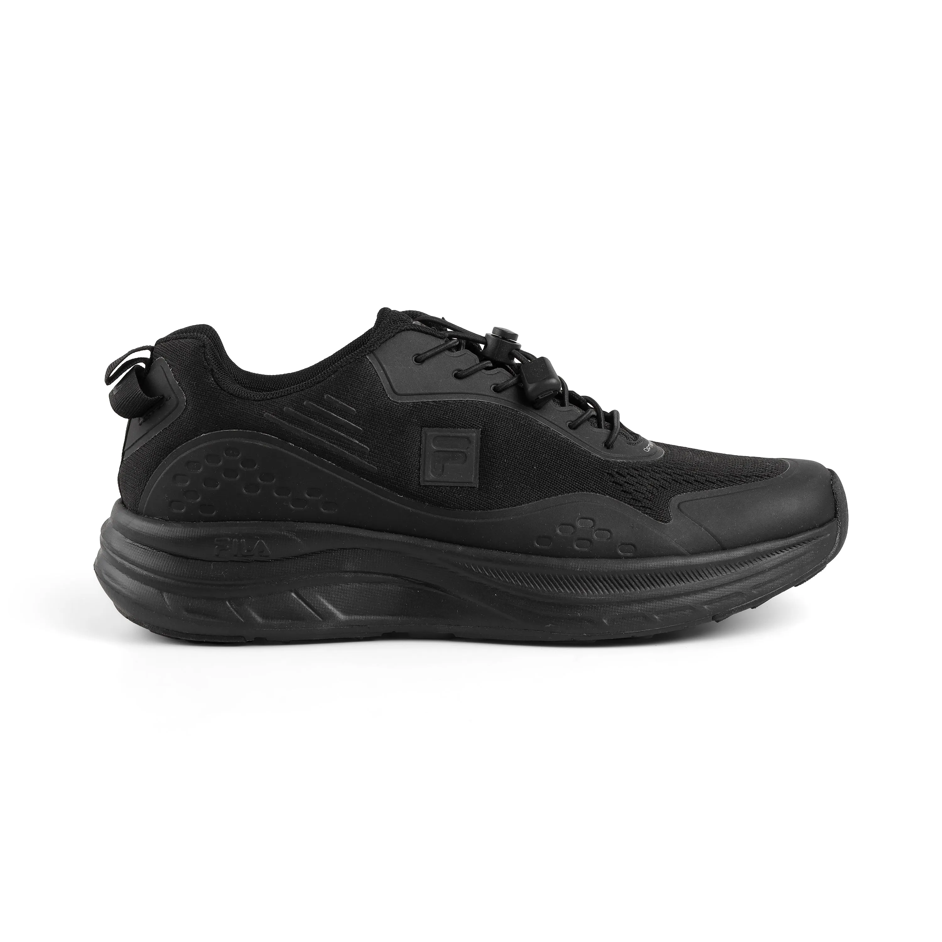 Fila Men Black Breezy Shoes Earth Base Storm Proof