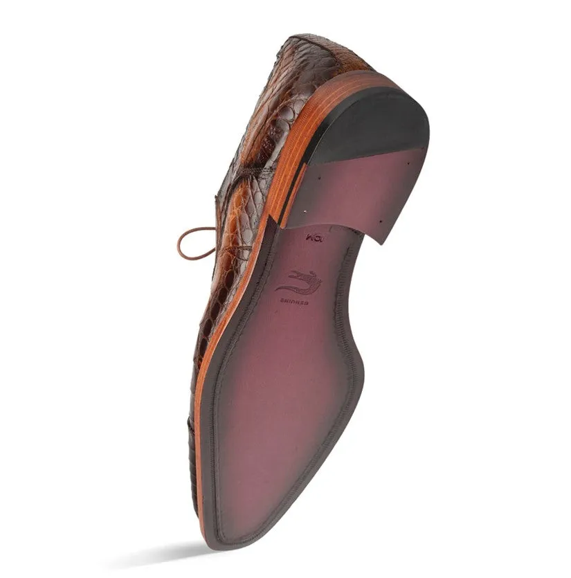 "Giovane" Crocodile Derby Camel Pair Quick