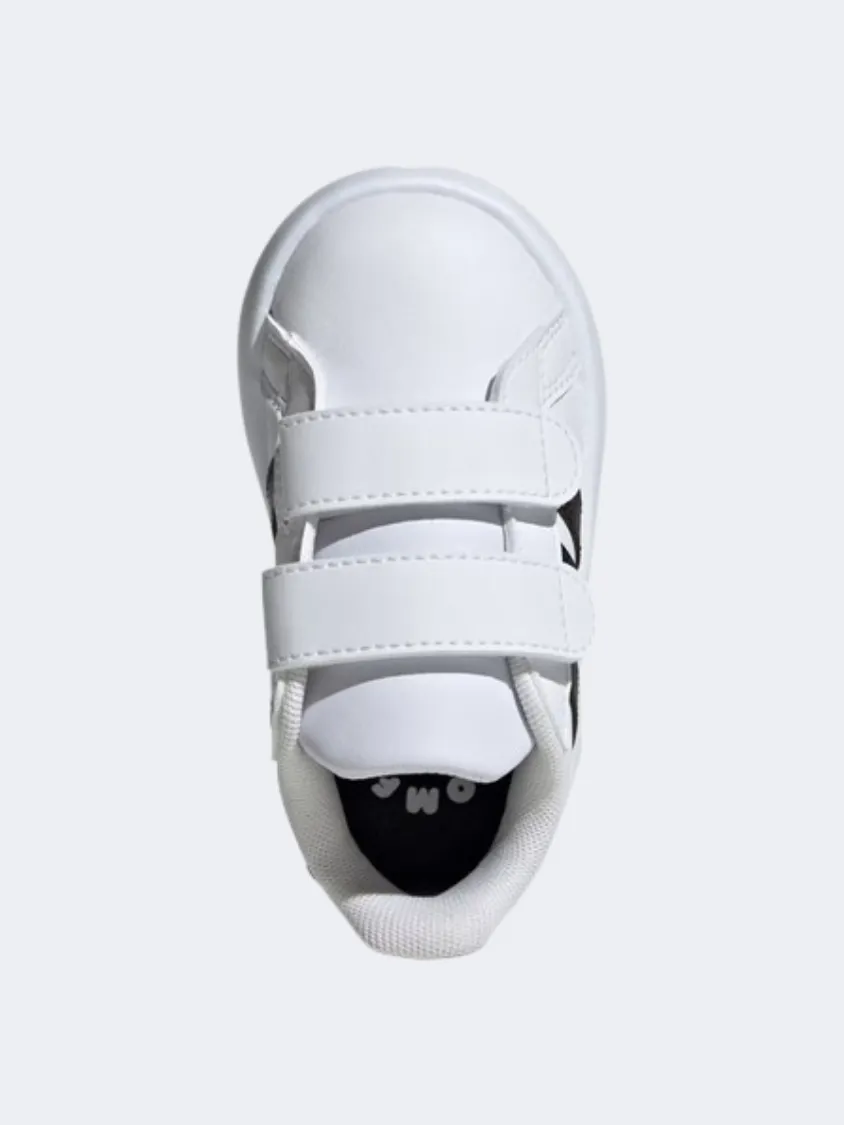 City Edge Adidas Grand Court 2 Infant Unisex Sportswear Shoes White/Black