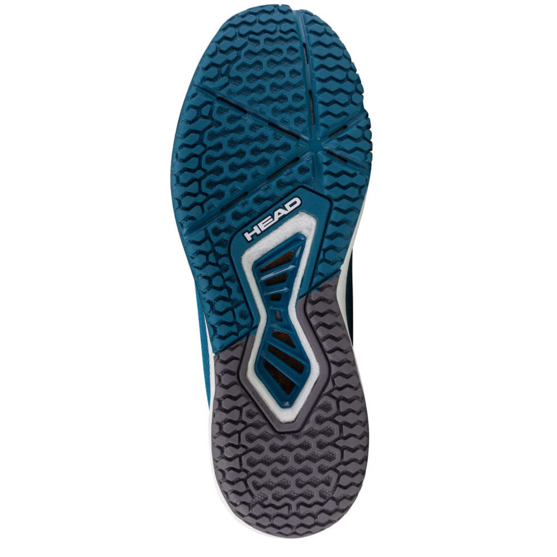 Head Motion Pro Pickleball Men Shoes - Teal Blue/White Cool Mesh Fast Motion
