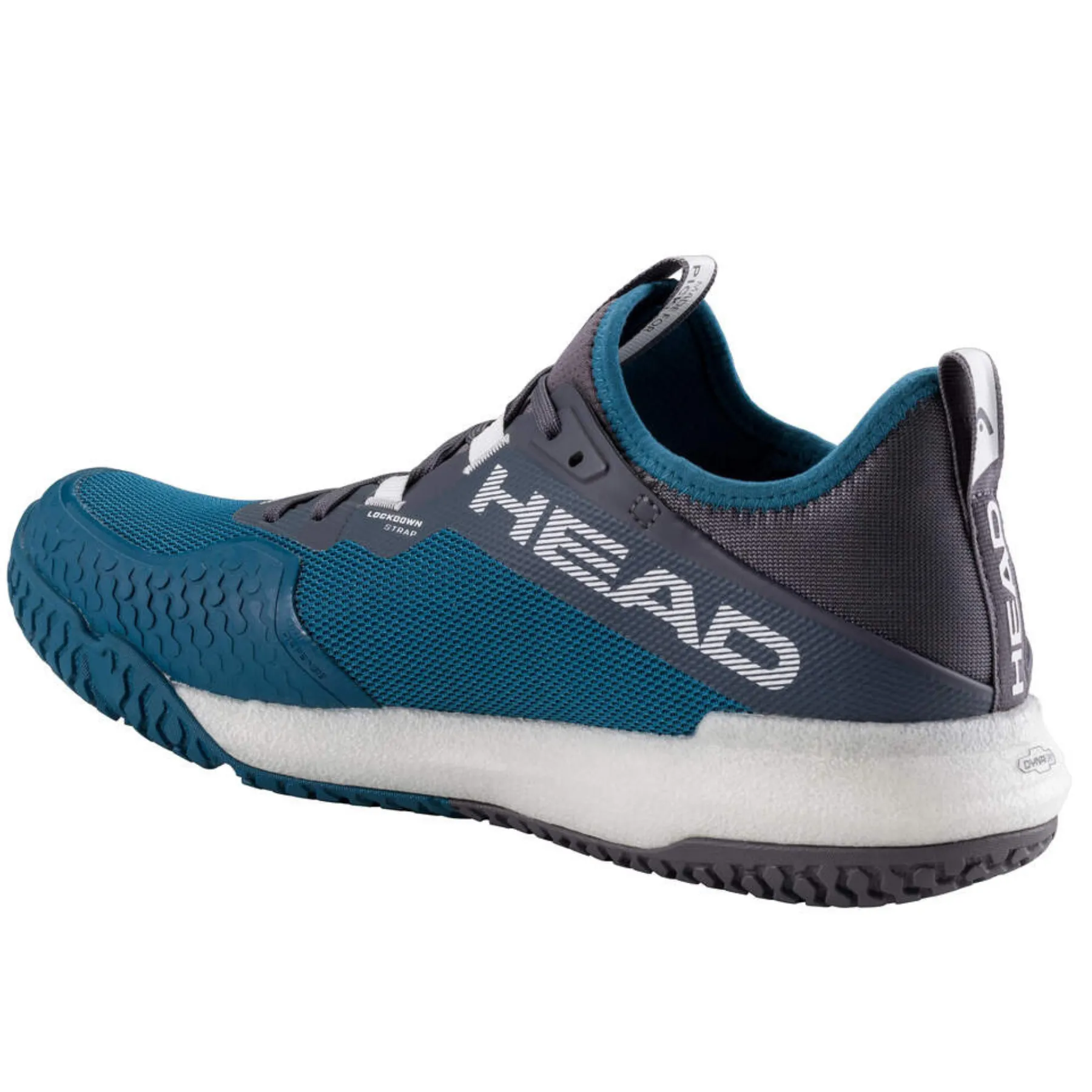 Head Motion Pro Pickleball Men Shoes - Teal Blue/White Fashion Edge Shock absorption
