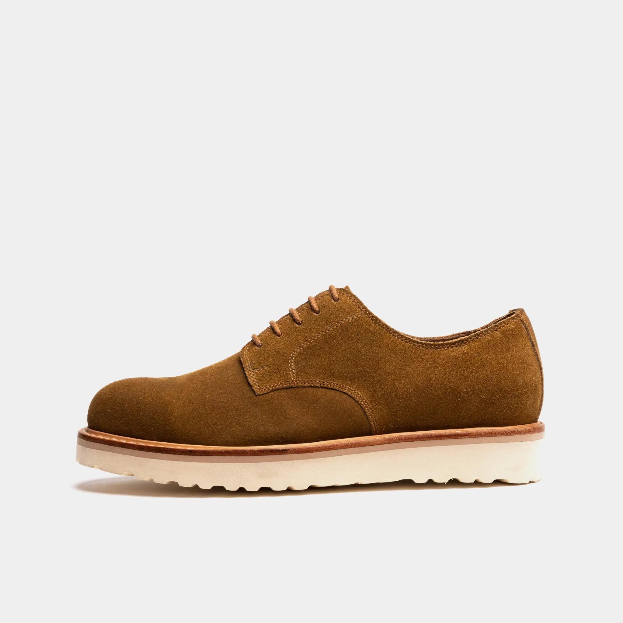 FENCE // TAN SUEDE Classic Look Shoes