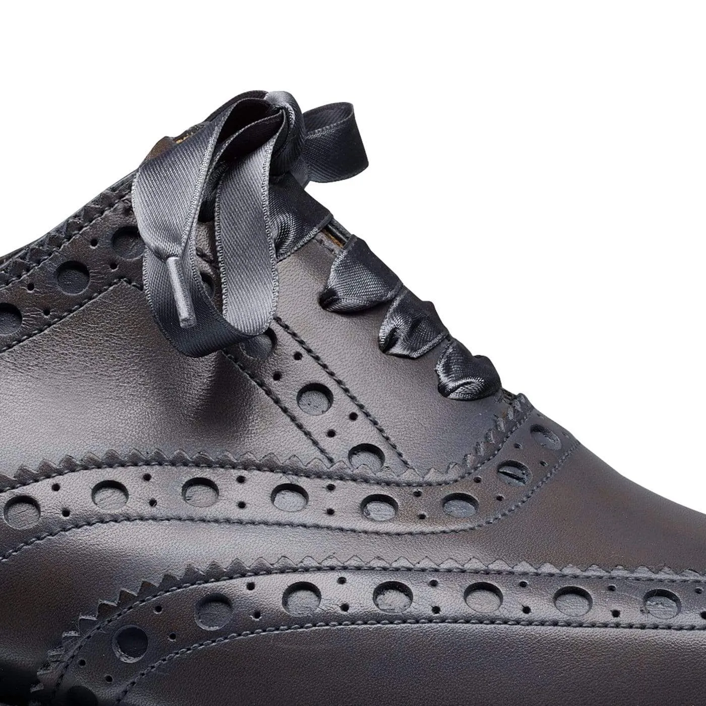 Leather Wear Anna Grey Burnished Calf