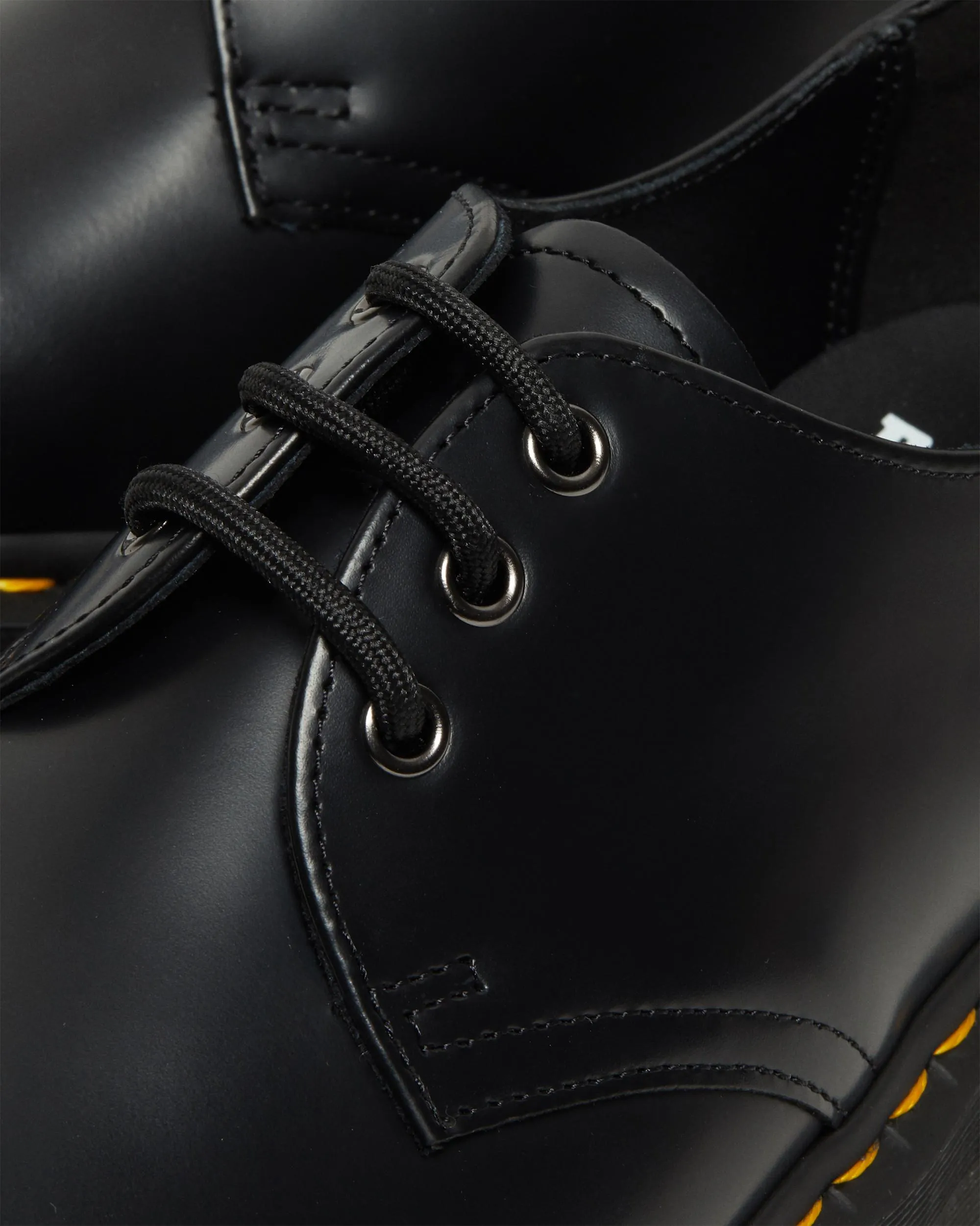 Trendy Look 1461 Quad Polished Smooth Leather Oxford Platform Shoes