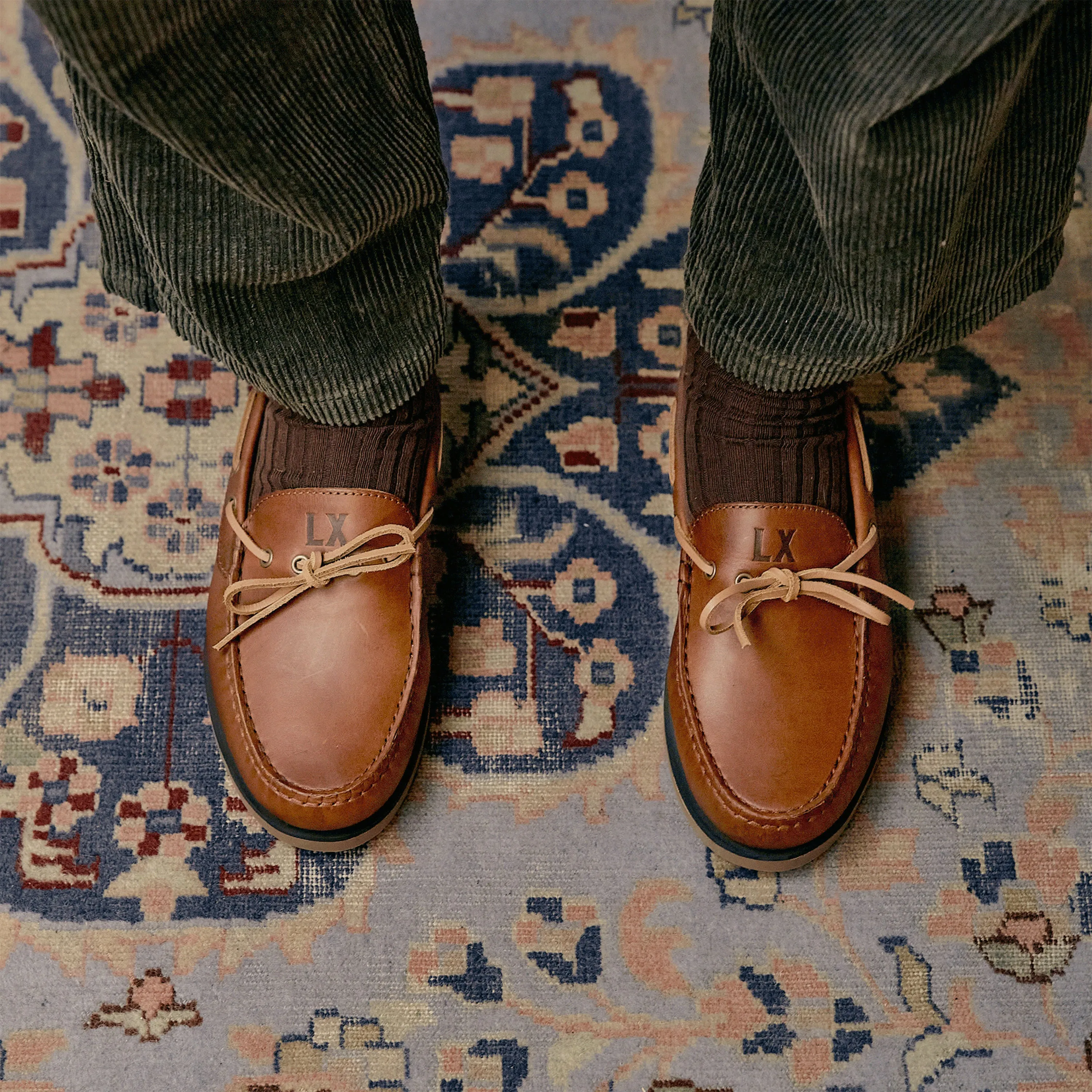Street Style Shoes Sharp Walking Shoes FARNDON // TAN
