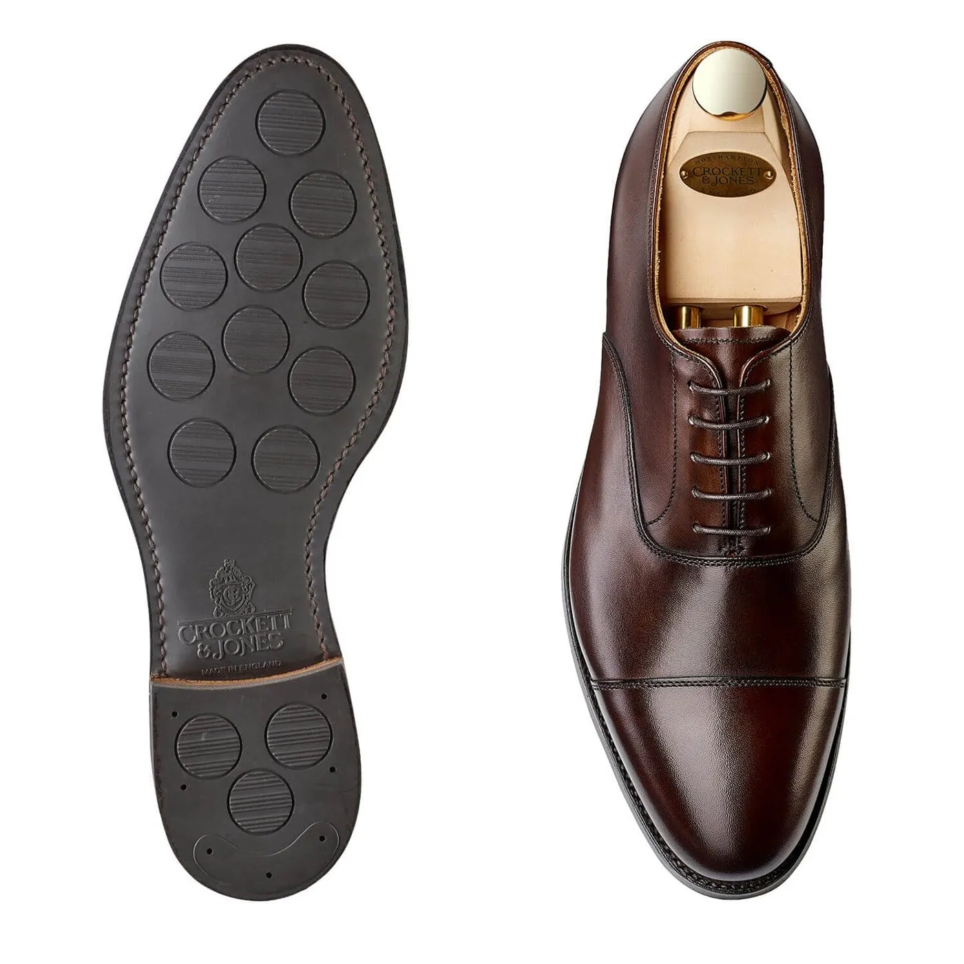 Connaught 2 Dark Brown Burnished Calf (City Sole) Easy Slip On Trendy Footwear