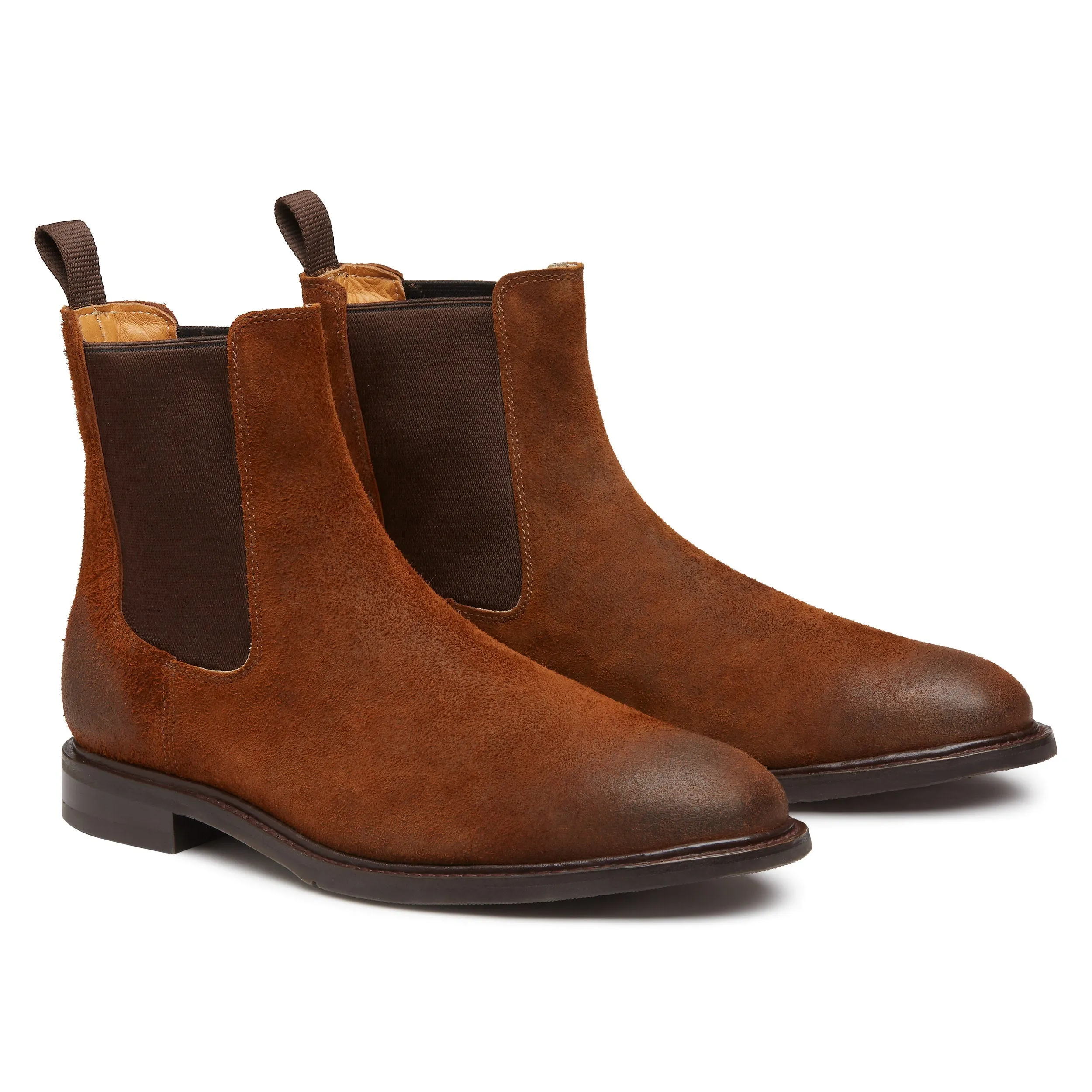 STEEL TOE CHELSEA BOOT BRONX GINGER Footwear Staple Urban Slip On
