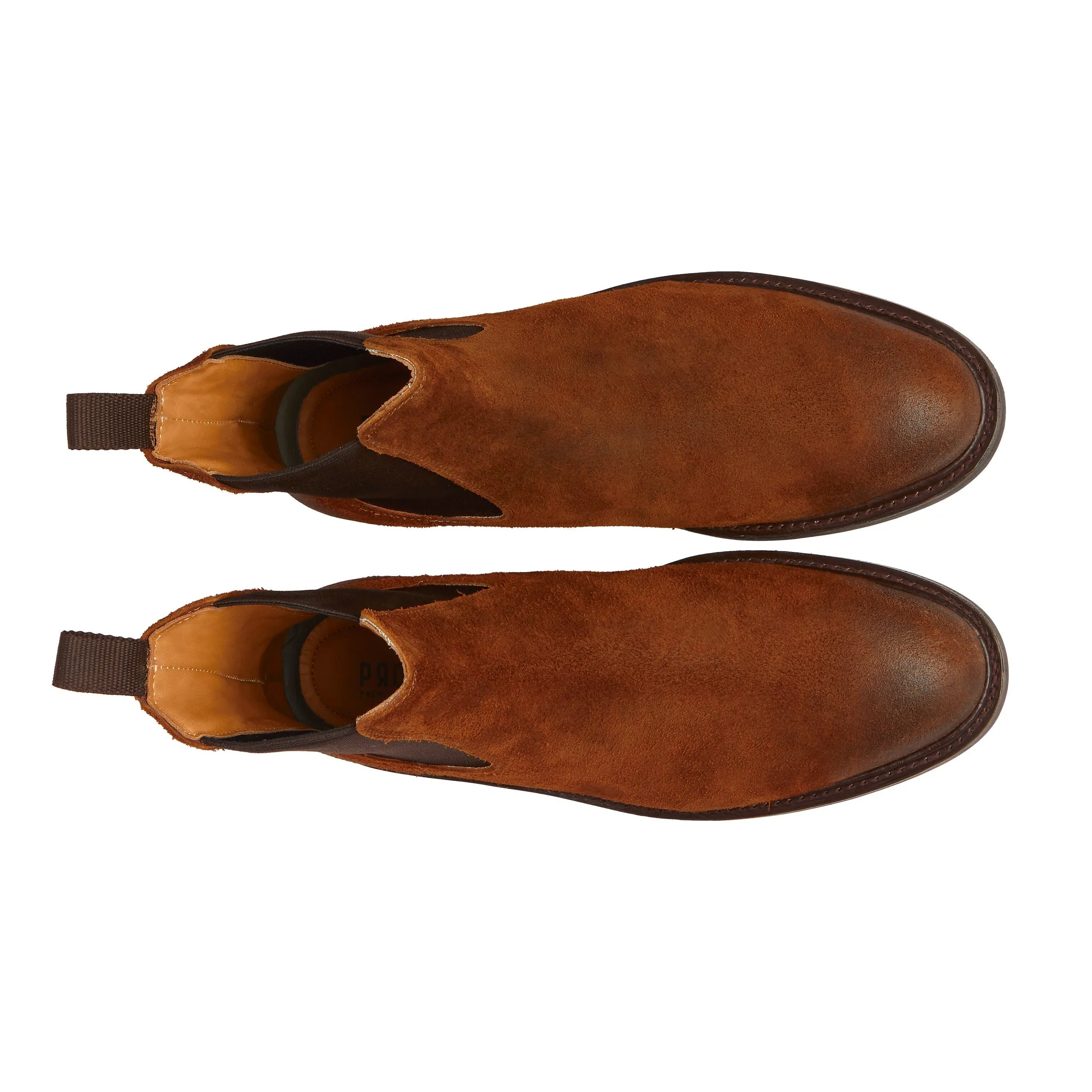 STEEL TOE CHELSEA BOOT BRONX GINGER Leather Style Superior Materials