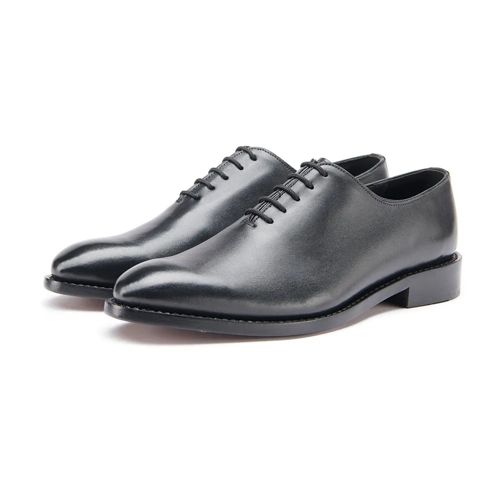 Brunel Wholecut Oxford - Black Solid Look