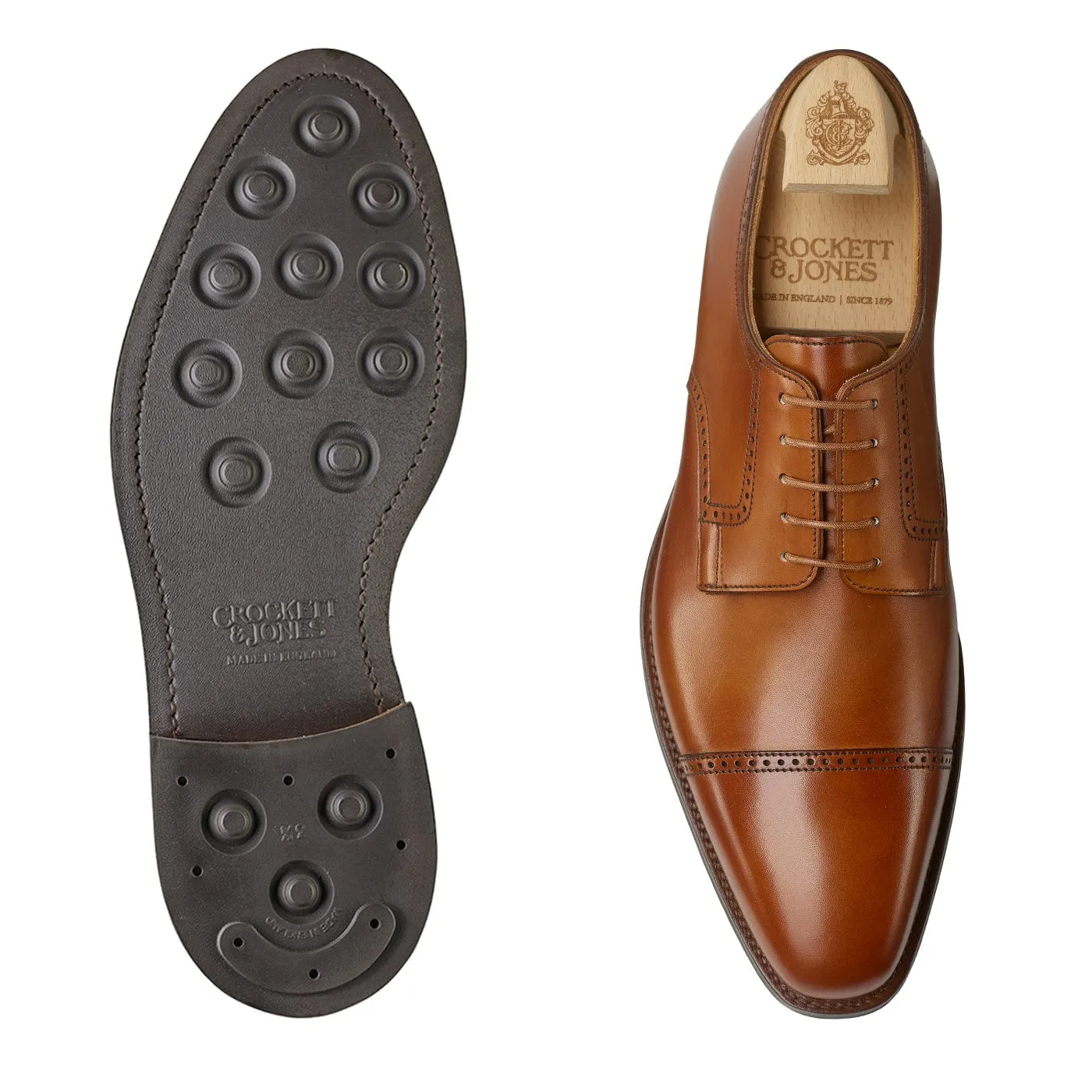 Salisbury Tan Burnished Calf formal finish Business casual