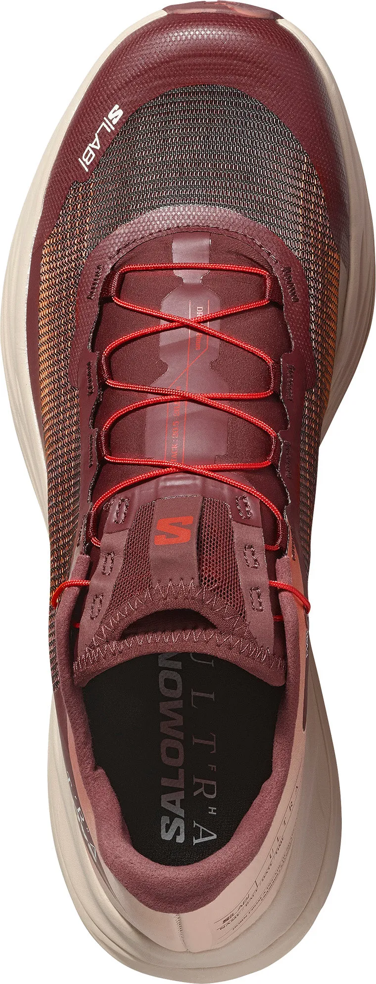 Salomon S/LAB Ultra V2 Mens Trail Running Shoes - Red Body Alignment