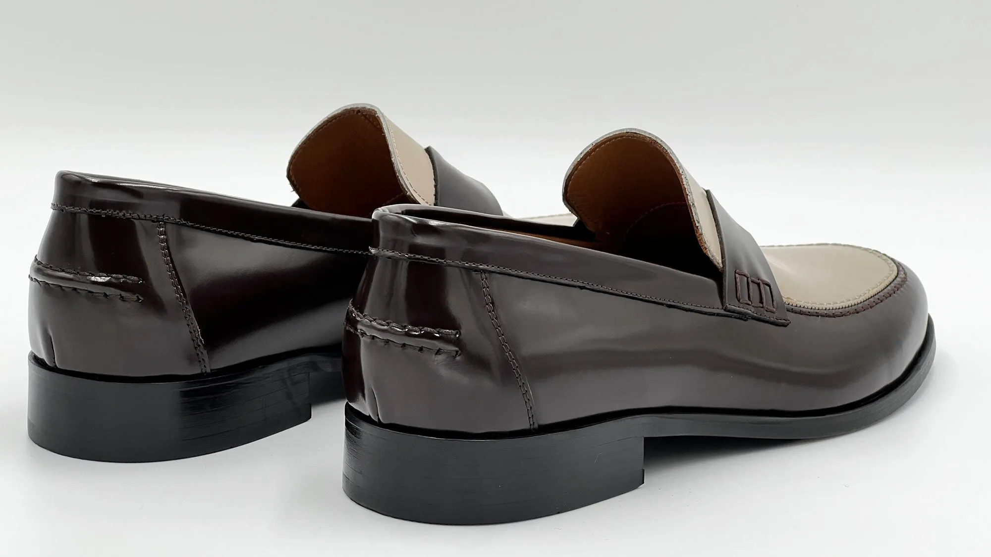 Style: 38154-Brown/Beige Block Walk