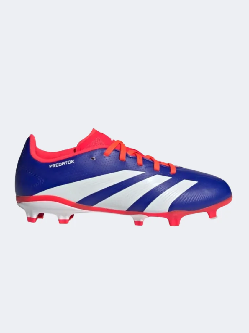 Adidas Predator League Fg Kids Football Shoes Blue/White/Red Night - visible shoes dance - floor shoes