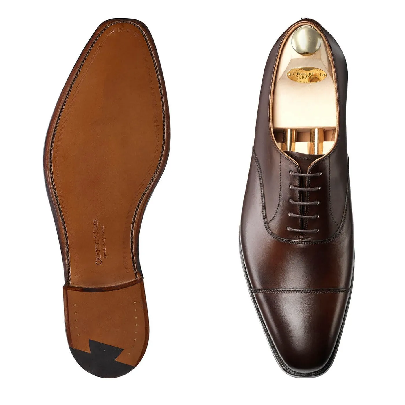 Everyday Durability Hallam Dark Brown Burnished Calf