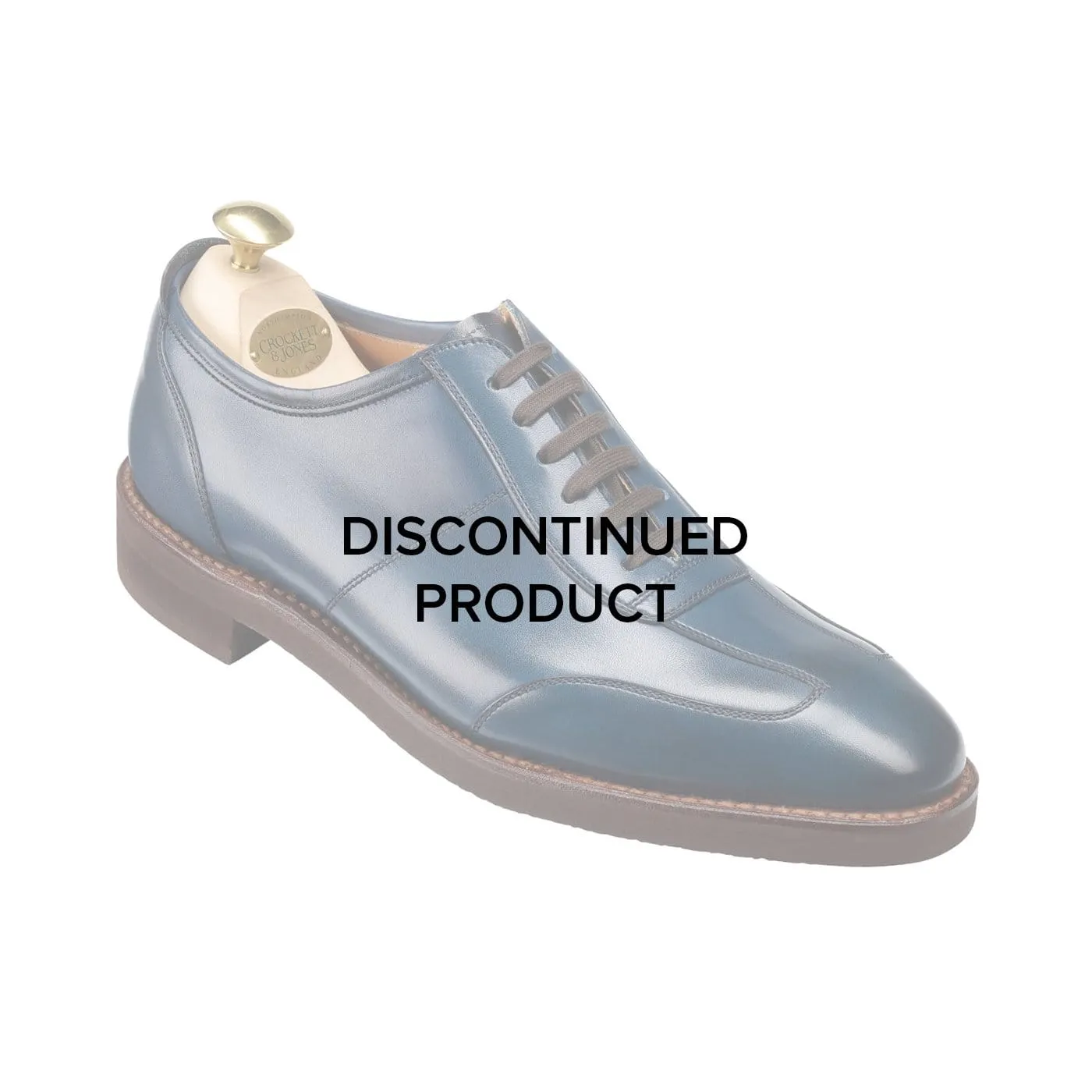Truro Blue Burnished Calf Easy Wear Shoes
