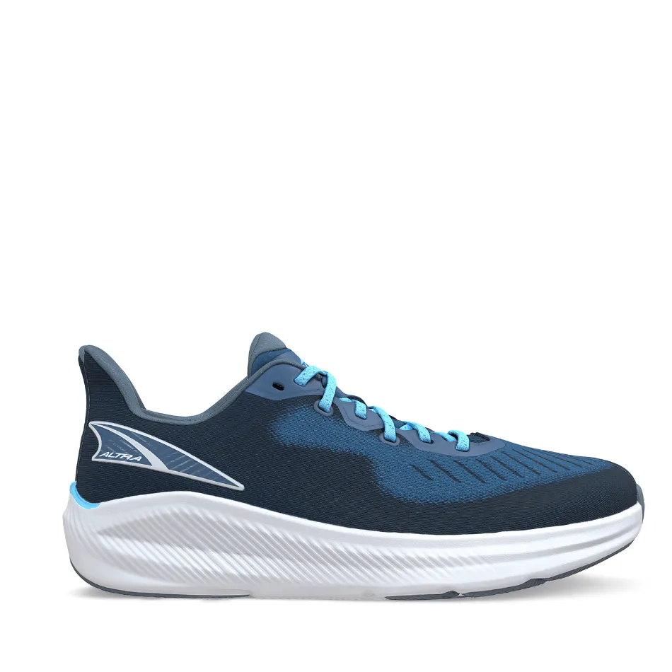 running with sunglasses Altra Men's Experience Form Running Shoes in Navy/Light Blue AW25