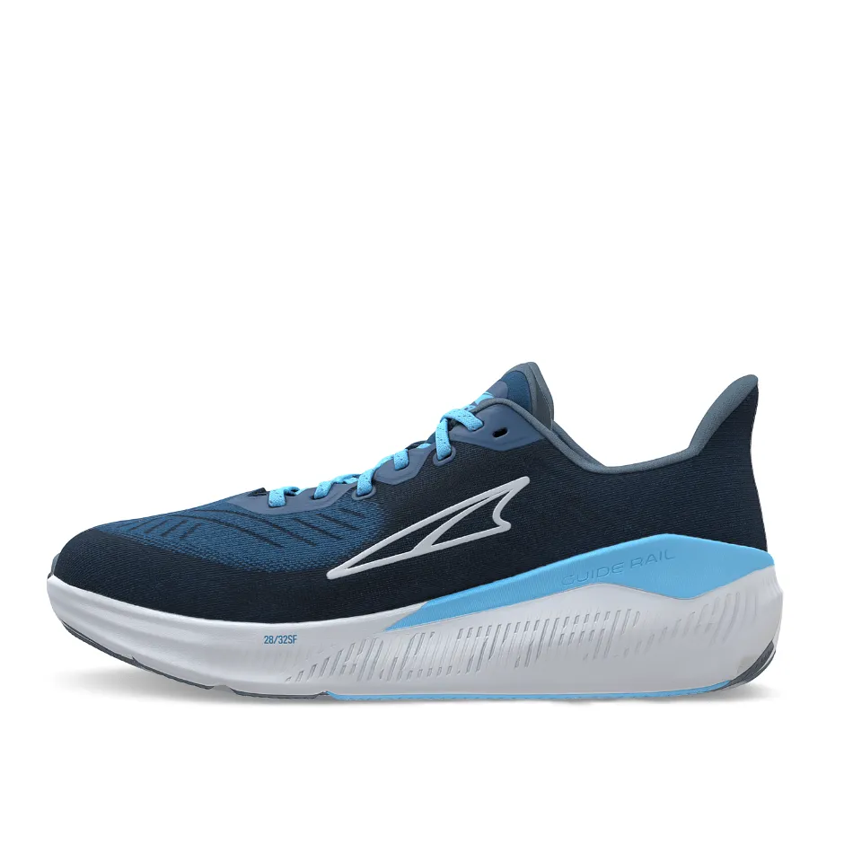 Altra Men's Experience Form Running Shoes in Navy/Light Blue AW25 Orthopedic - friendly humid - climate running shoes