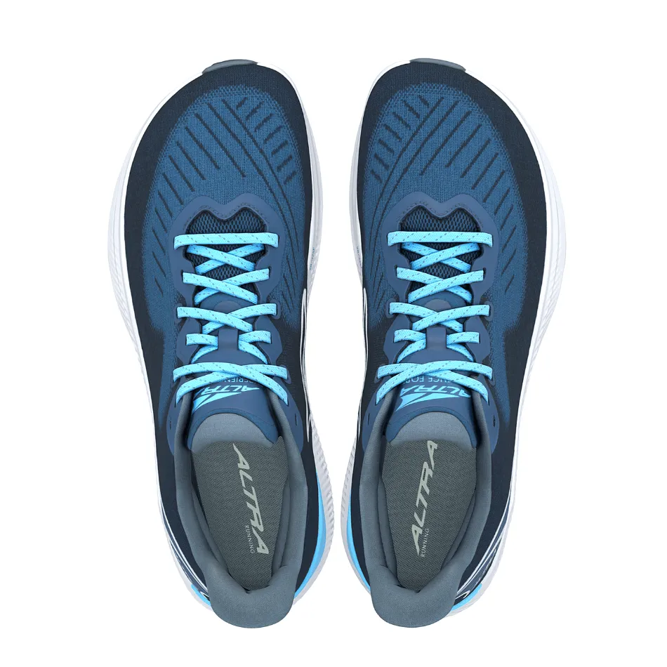 Altra Men's Experience Form Running Shoes in Navy/Light Blue AW25 Stretchable Upper