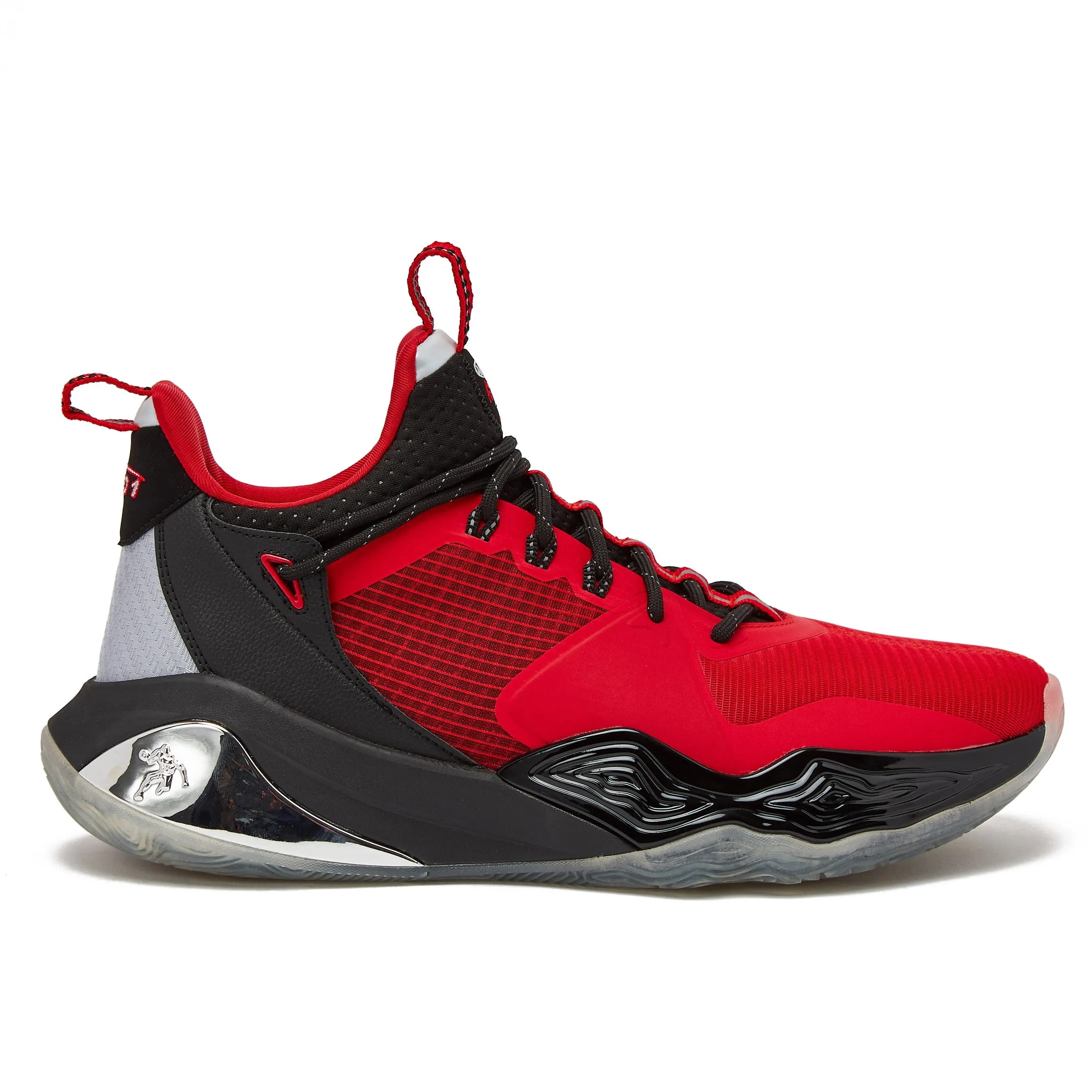 Impact Absorption Foam Attack 3.0 in Green and Del Fuego Red