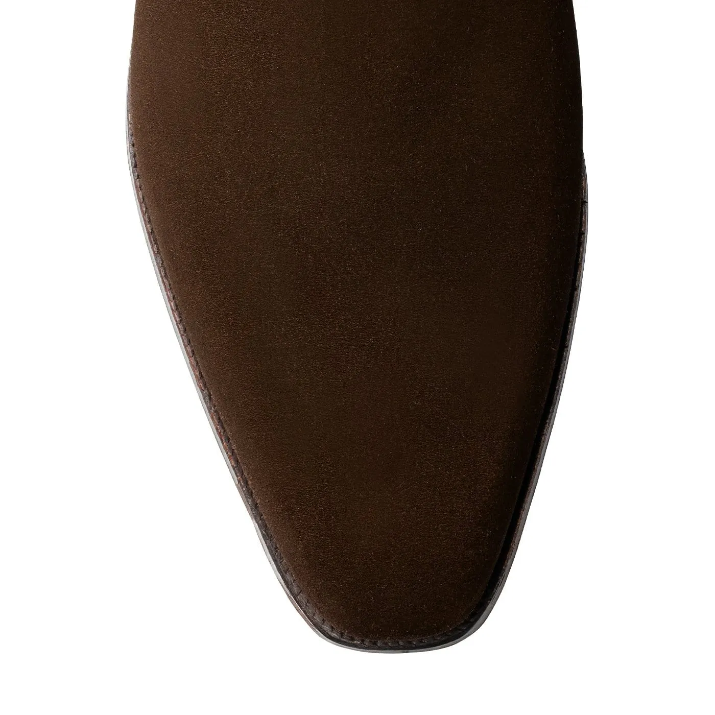 Travel Shade American Edge Monkton Dark Brown Calf Suede
