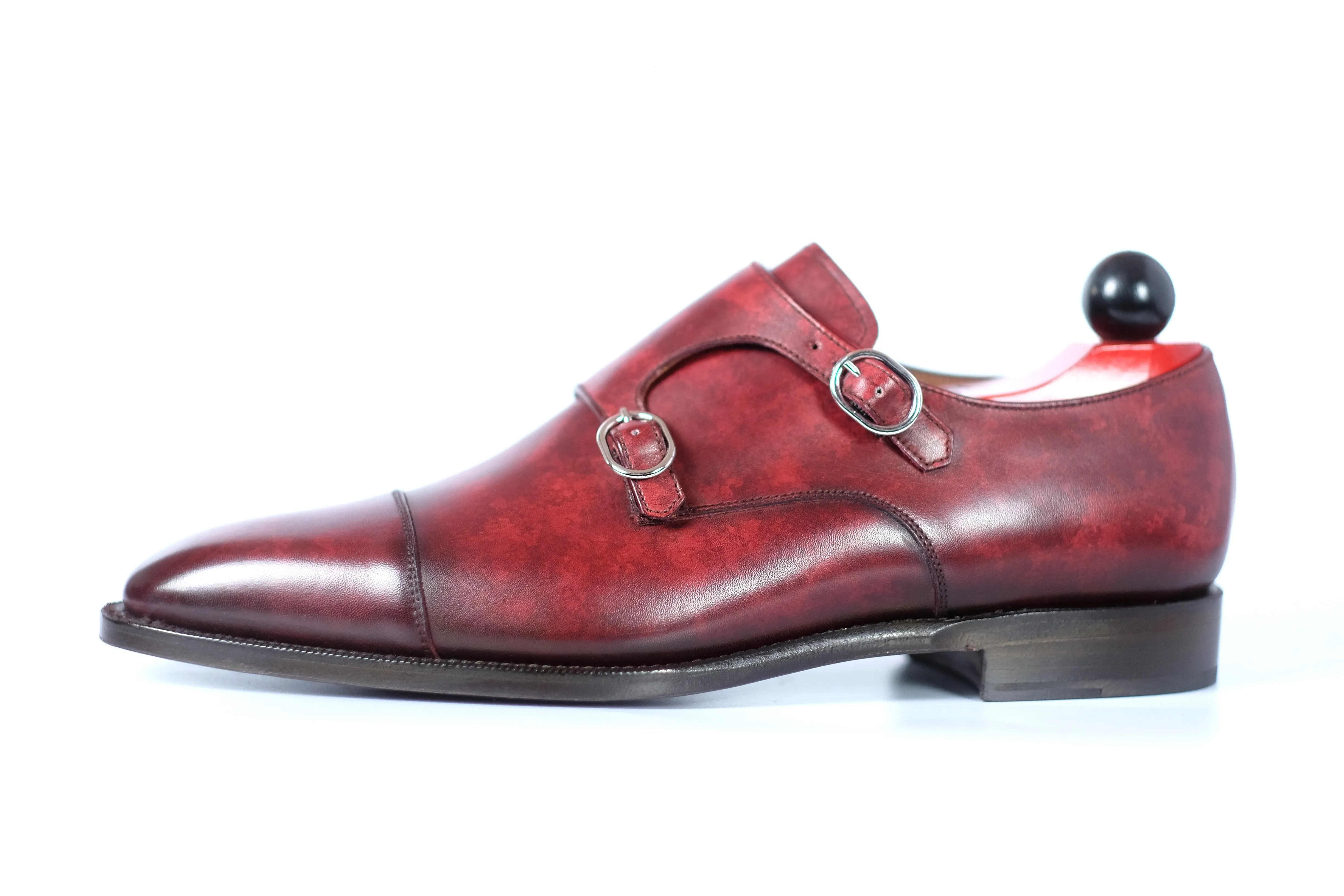 Kent - MTO - Burgundy Marble Patina Mark Fit Dual Hue