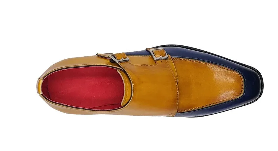 Soft Sole Premium Comfort Style: 509-45T-Navy/Cognac