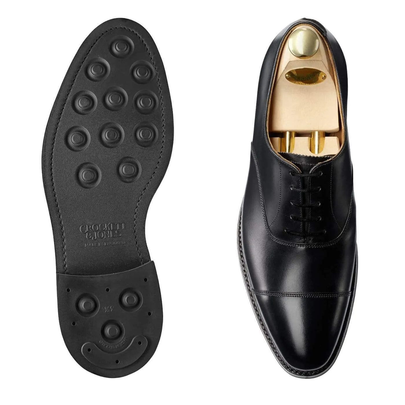 Step Comfort Sleek Leather Radstock Black Calf