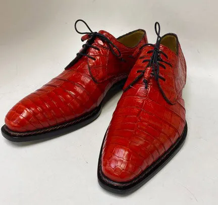 "Cratos" Crocodile Derby Red Anti Bacterial