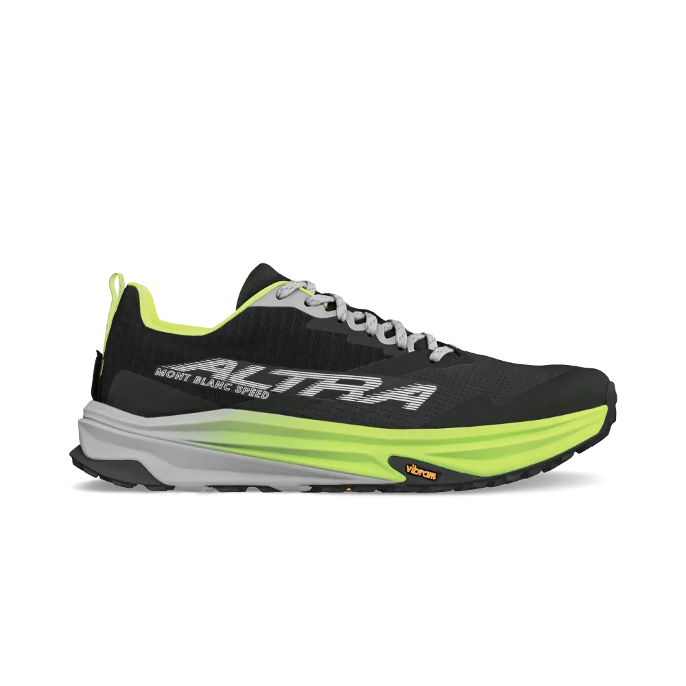 Upper mesh resists tearing under frequent wear ALTRA - Men's Mont Blanc Speed
