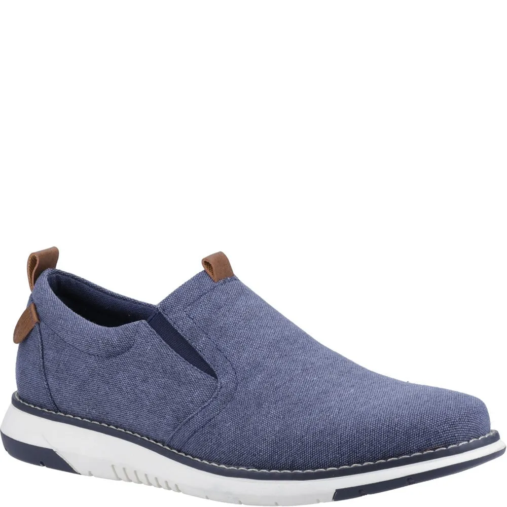 Cocktail Party Navy Benny Slip On Shoes