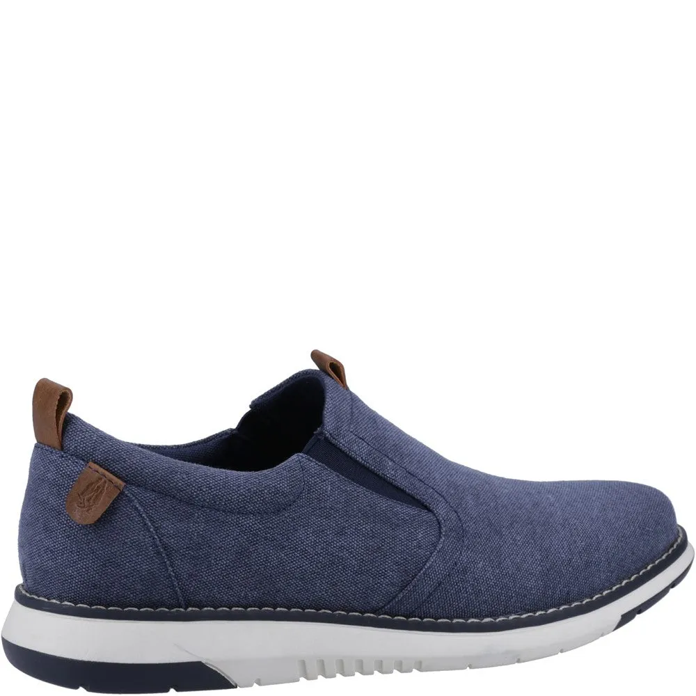Navy Benny Slip On Shoes Timeless Footwear Design