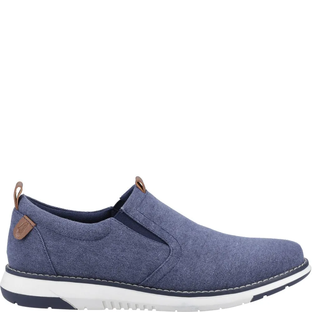 Navy Benny Slip On Shoes Urban Ease Food Spot