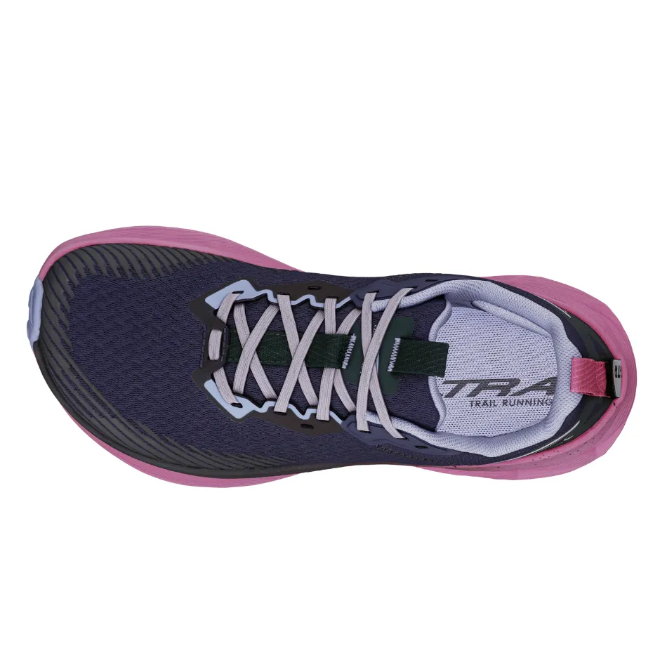 Altra Women's Experience Wild 2 Trail Running Shoes in Navy/Black AW25 Air Mesh Foot - Friendly
