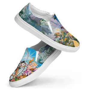 Women??s Mort (plus Albert) slip-on canvas shoes *US SIZES SHOWN! USE CHART! Breathability