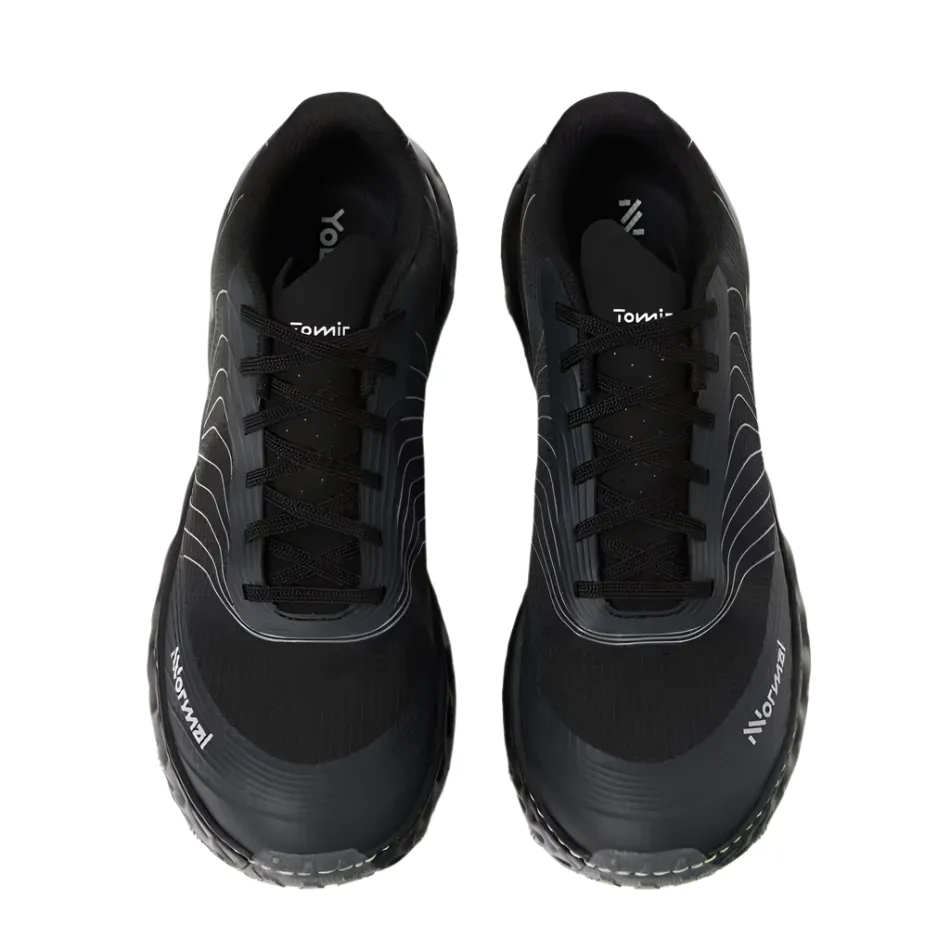 NNormal Unisex Tomir 2.0 Trail Running Shoes in Black AW25 running in a cycling studio shoes