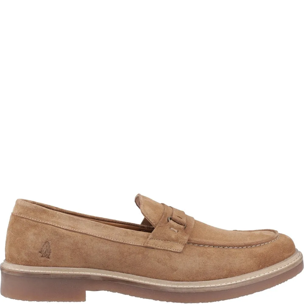 Tan Gryffin Loafers city lights Travel Light