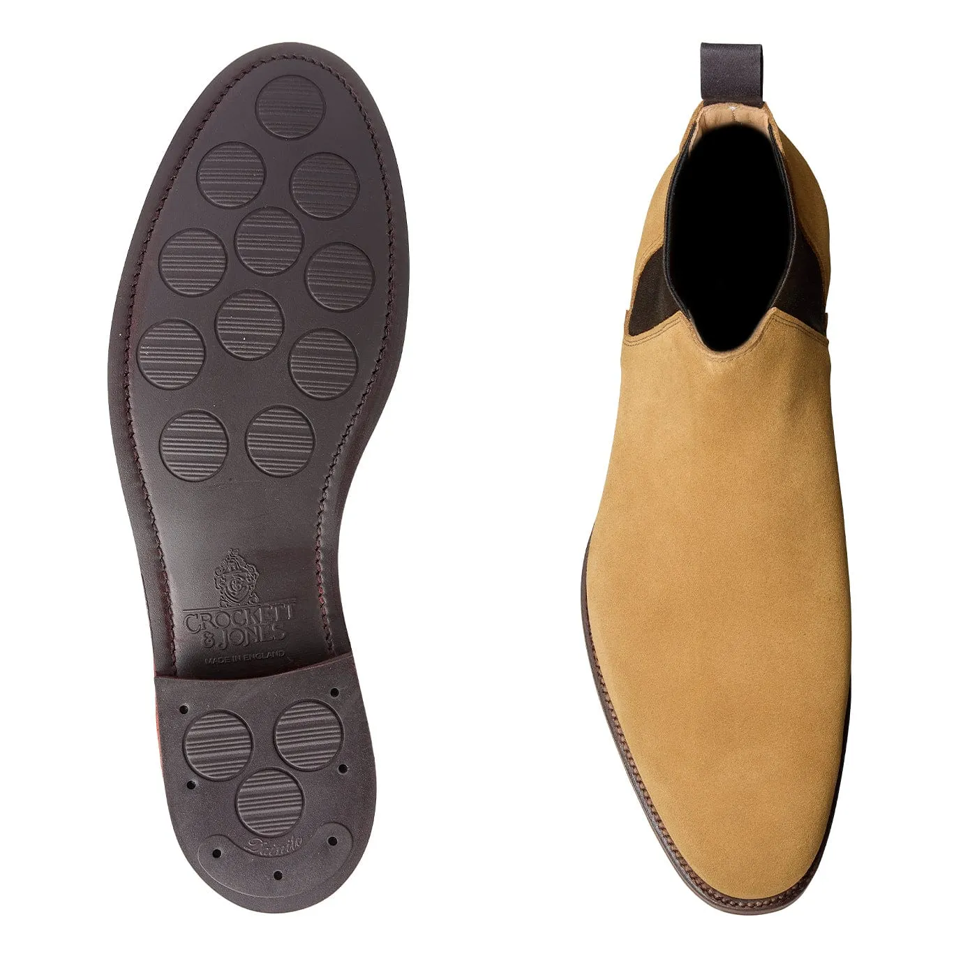Smart Footwear Cranton Camel Suede